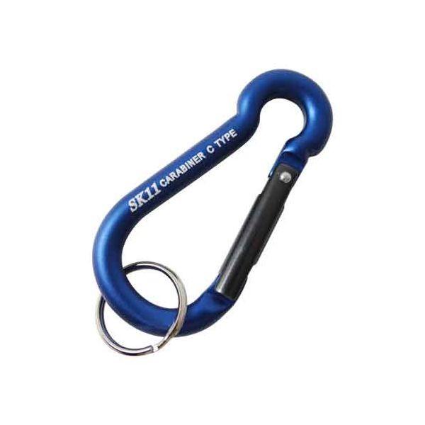 4977292115995 アルミカラビナ Ｃ SK11 SAC-770Cブルー 藤原産業 アルミカラビナC エスケー11