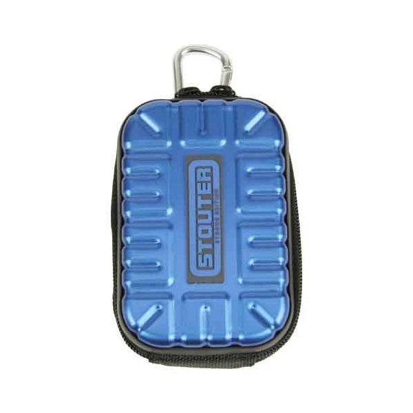 4977292116480 アルミツールポーチ シングル SAT-1BL SK11 ブルー シングルポケット 藤原産業