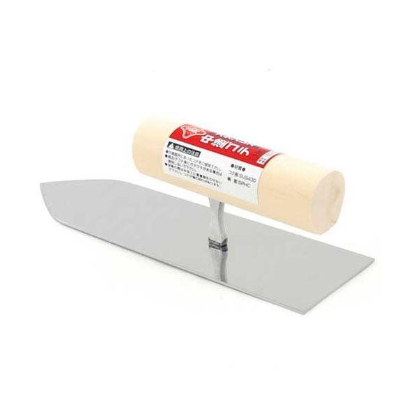 4977292160100 ステンレス中塗鏝 赤長 藤原産業 ステンレス中塗コテ ステンレス中塗ゴテ KANECHO 作業工具