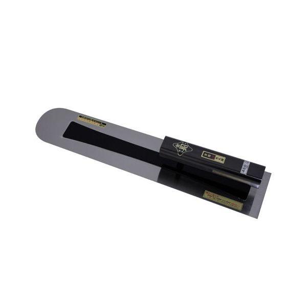 4977292160797 先丸鏝本焼０．３黒塗角柄 金長 藤原産業 KANECHO 左官用品 作業工具 大工道具 丸こて