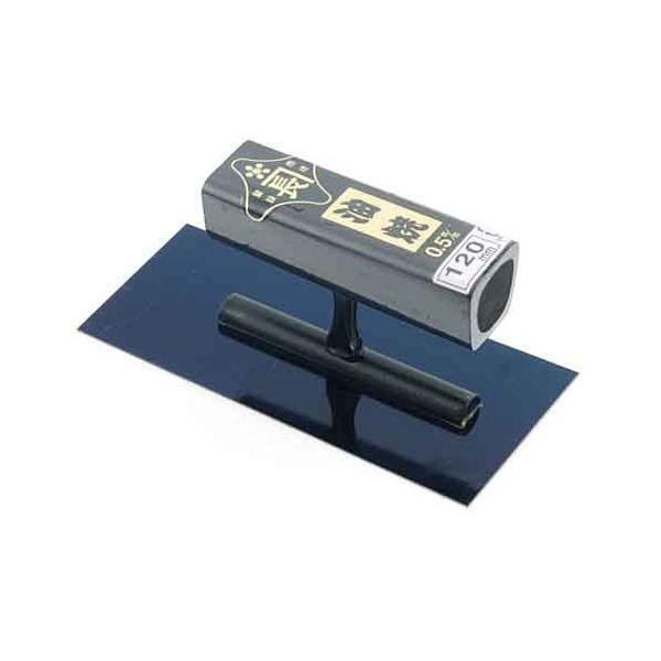 4977292160858 角鏝 油焼 ０．５黒塗角柄 リベットレス 金長 藤原産業 KANECHO 角コテ