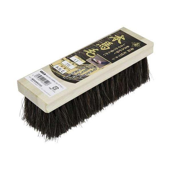 4977292161206 左官ブラシ横綱 柄なし 金長 本馬毛 1チョウ エナシ 1丁柄なし 緑長 藤原産業 左官ブラシ本馬毛