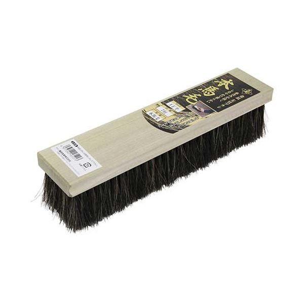 4977292161213 左官ブラシ横綱 柄なし 金長 1チョウハン 本馬毛 エナシ 1丁半 1丁半柄なし 緑長 藤原産業