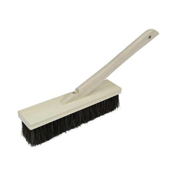 4977292161435 左官ブラシ横綱 柄付 金長 本馬毛 1チョウハン エツキ 1丁半柄付 1チヨウハン 緑長 藤原産業