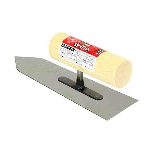 4977292161916 ステンセンイ壁用仕上ゴテ 赤長 ステンレスセンイ壁用仕上ゴテ 藤原産業 KANECHO 左官用品