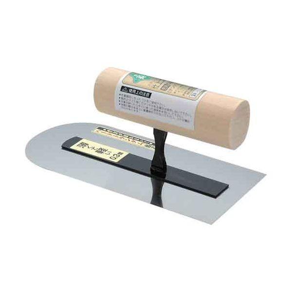 4977292163262 ステン仕上鏝先丸 テンバゴテ 緑長 金長 ステン仕上鏝先丸テンバゴテ ステン仕上コテ先丸 ステンレス製