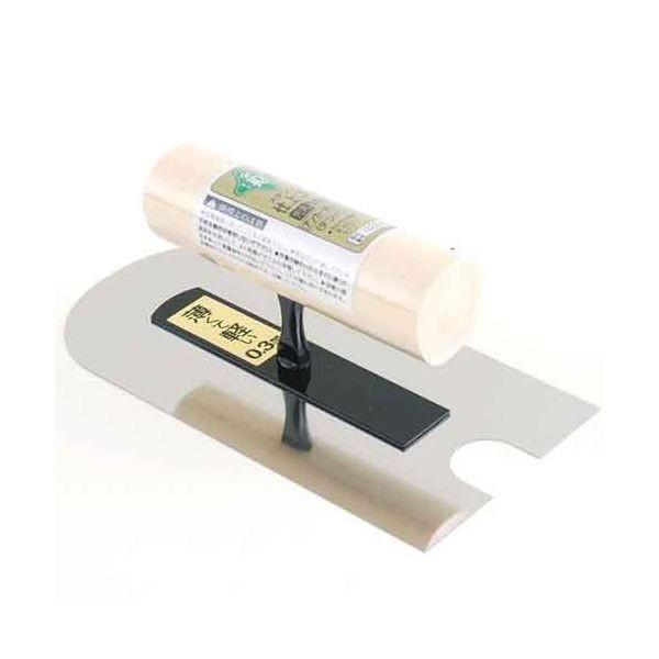 4977292163347 ステン仕上鏝先丸アンカー対応 緑長 金長 藤原産業 テンバコテ ステン仕上コテ先丸アンカー対応