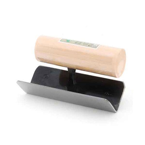 4977292165815 中首外丸面引鏝 9X120 緑長 金長 藤原産業 中首外丸面引コテ KANECHO 作業工具 大工道具