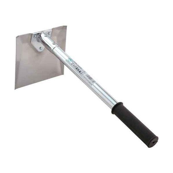 4977292168656 ステンパイプ柄手鍬 緑長 藤原産業 金長 ステンレス 左官用品 作業工具 大工道具