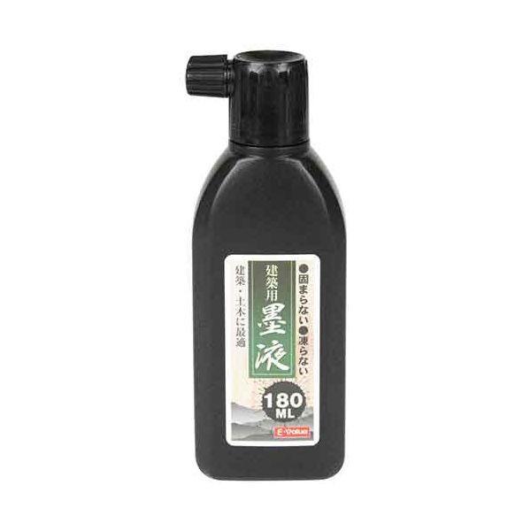4977292175371 建築用墨液 180ML E-Value 藤原産業 大工道具 作業工具 日本製 墨汁