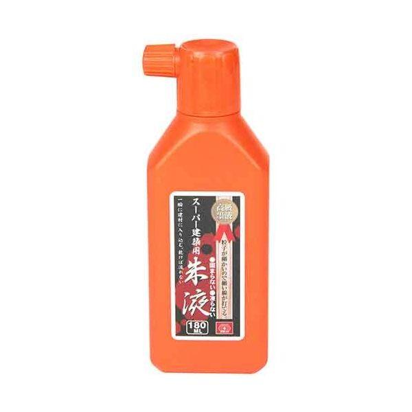 4977292175401 スーパー建築用朱液 SK11 180ML 藤原産業 作業工具 大工道具 墨汁