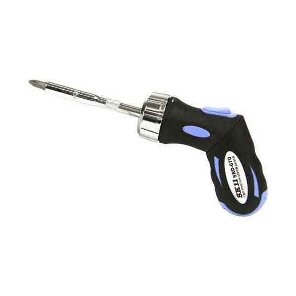 4977292201391 ２ポジションラチェットＤＶ SRD-670 SK11 2ポジションラチェットドライバー 藤原産業