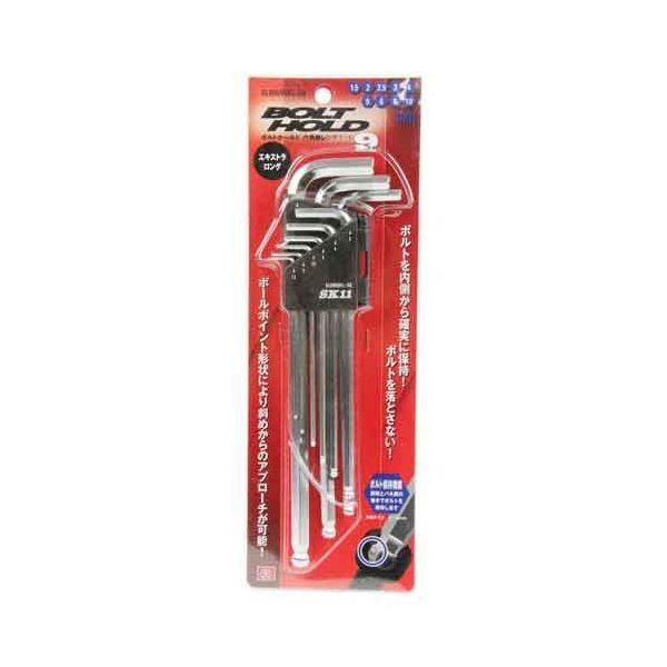 4977292209441 ボルトホールド六角棒レンチＳ SLBW09EL-SB SK11 エキストラロング 藤原産業