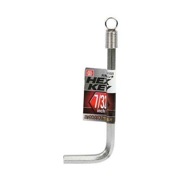 4977292209946 六角棒レンチ 32S SH-7 SK11 藤原産業 六角棒レンチニッケルメッキ L型六角棒レンチ