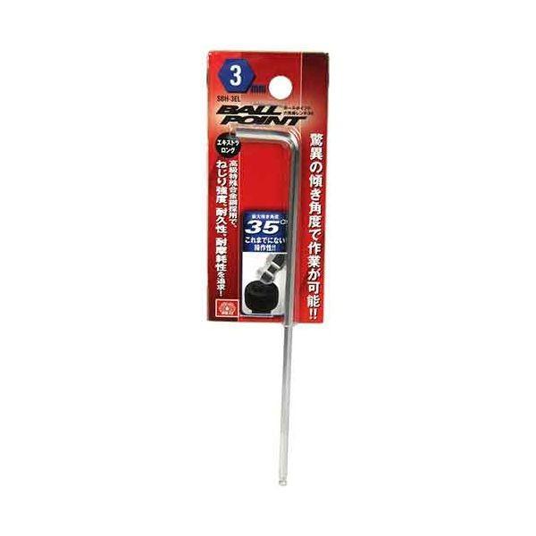 4977292210102 ＢＰ六角棒レンチ３５ SBH-3EL SK11 藤原産業 六角レンチ 作業工具 35度