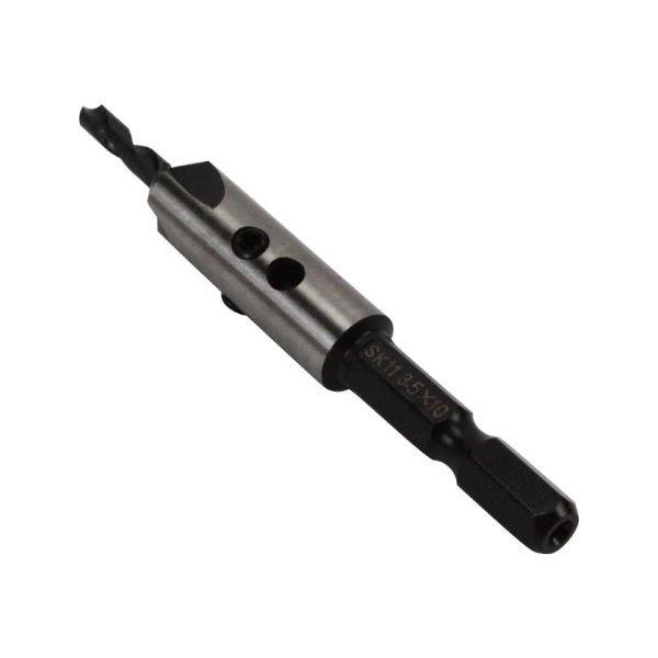 4977292869454 六角軸ハイス皿取錐 SHSD-3 SK11 藤原産業 先端工具 作業工具 ドリル サッシ用皿ネジM5用