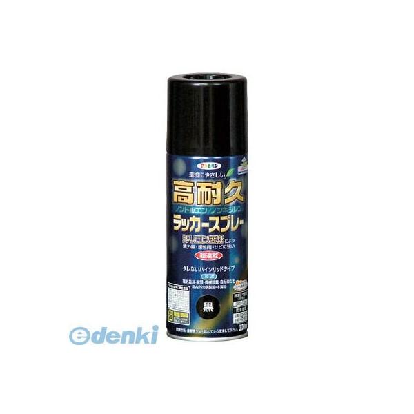 直送 代引不可・他メーカー同梱不可 アサヒペン 551306 高耐久ラッカースプレー３００ＭＬ 黒 551306 tr-4450647 AP