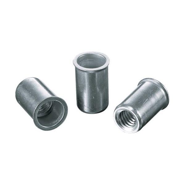 エビ NAK1040M ブラインドナット“ナット” 薄頭・アルミ製 板厚４．０ Ｍ１０×１．５ ５００個入 ロブテックス