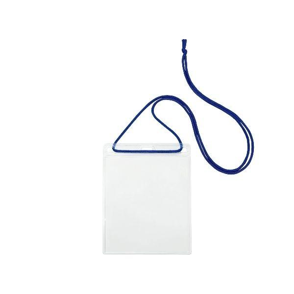 オープン工業 NL-12-BU 簡易吊り下げ名札 イベントサイズ １０枚 青 NL12BU イベントサイズ 簡易吊り下げ名札 OP
