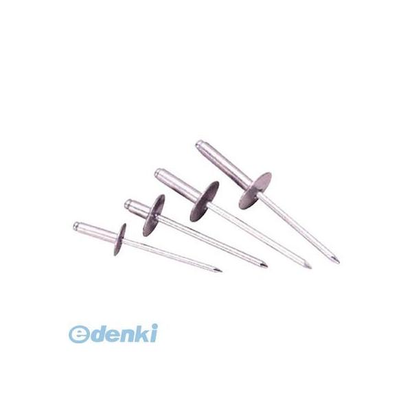 エビ NSA58LF ブラインドリベット・ラージフランジ アルミ／スティール５－８ １０００本入