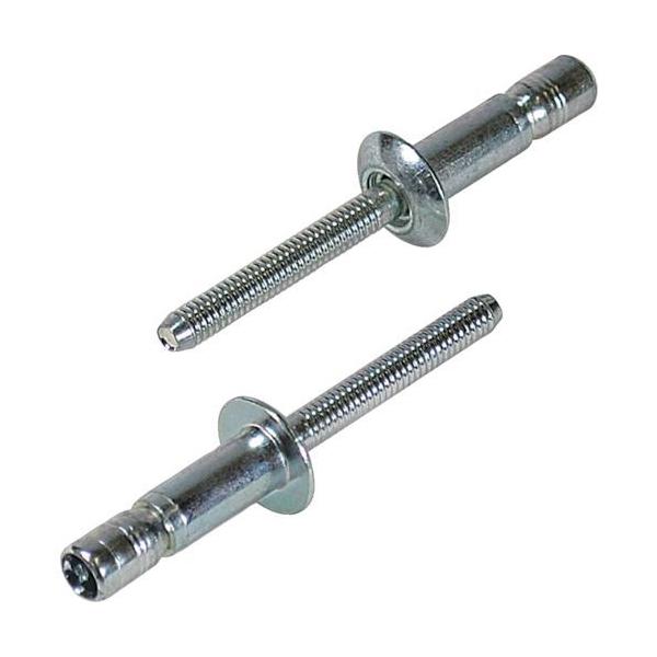 エビ SNS64159EB 高強度ブラインドリベット Ｓボルト 丸頭 Φ６．４／板厚１５．９ｍｍ １００本入 ロブテックス