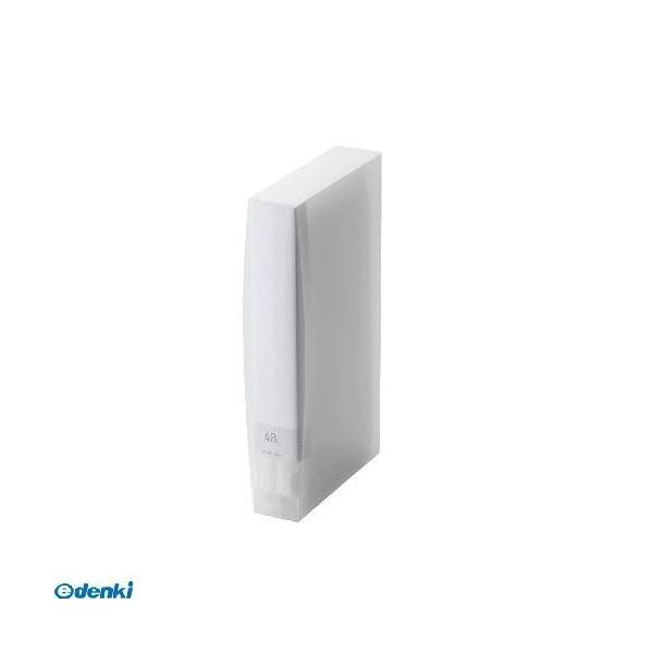 エレコム ELECOM CCD-FS48CR DVD/CD用ディスクファイル　48枚収納 CCDFS48CR