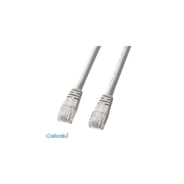 サンワサプライ KB-T5Y-05N エンハンスドカテゴリ5より線LANケーブル KBT5Y05N 5m ライトグレー