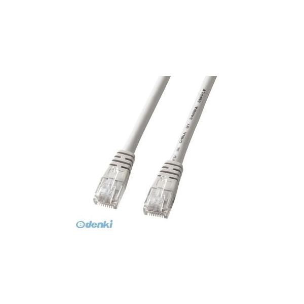 サンワサプライ KB-T5Y-10CN エンハンスドカテゴリ5より線クロスケーブル KBT5Y10CN 10m ライトグレー