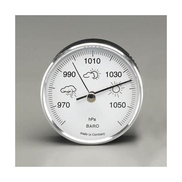 エスコ EA742BA-11 φ８５ｍｍ 気圧計 EA742BA11【キャンセル不可】