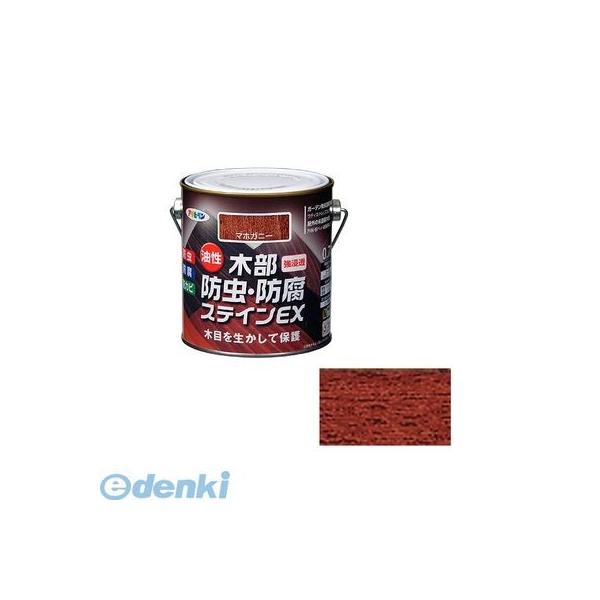 他サイト： アサヒペン  4970925525222 アサヒペン　油性木部防虫・防腐ステインＥＸ　０．７Ｌ　マホガニーの商品画像