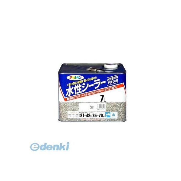 直送 代引不可・他メーカー同梱不可 アサヒペン ［4970925458025］ アサヒペン 水性シーラー ７Ｌ ライトレモン 7L-ライトレモン AP