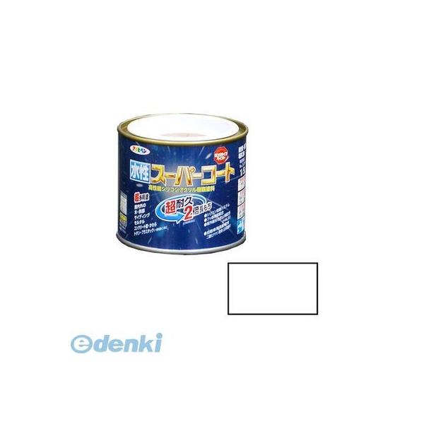 直送 代引不可・他メーカー同梱不可 アサヒペン ［4970925412218］ アサヒペン 水性スーパーコート １／５Ｌ 白 ペンキ 多用途-水性スー