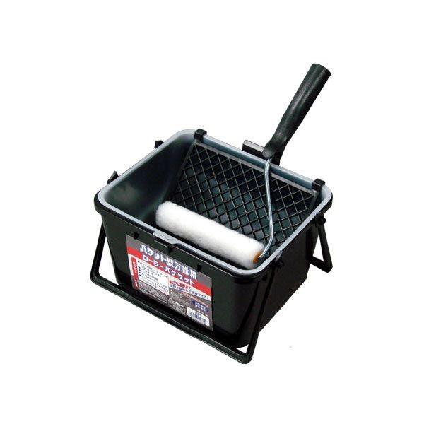 直送 代引不可・他メーカー同梱不可 アサヒペン 4970925206770 バケット型万能用ローラーバケセット ５点セット ＢＳ－１８０【単位：Ｓ】