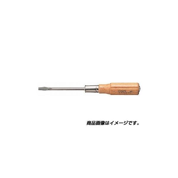 アネックス ANEX NO.150-5.5X75 CLOVER 木柄貫通ドライバー 【－】5．5X75 NO.1505.5X75