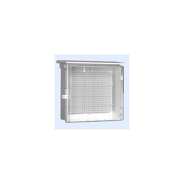 内外電機 Naigai PYT283013YD プラスチックボックス 透明ドア付 PBO-4MN