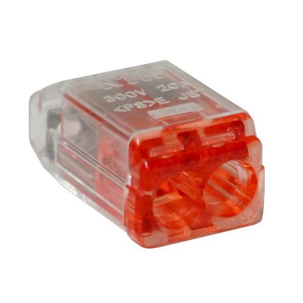 JAPPY ジャッピー QLX2-JP-RCL 50個 差込形コネクタ クイックロック 差込形電線コネクタ