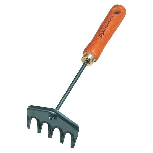 石黒金属 ［B-110］ グリーン 5本爪板レーキ B110