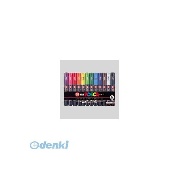 三菱鉛筆 PC-1M.12C ポスカ　ＰＣ－１Ｍ　１２色セット【１セット】 PC1M.12C