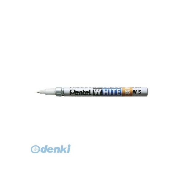 ぺんてる X100W-SDG 業務用ホワイト極細 工業用マーカー X100WSDG ぺんてるホワイト極細