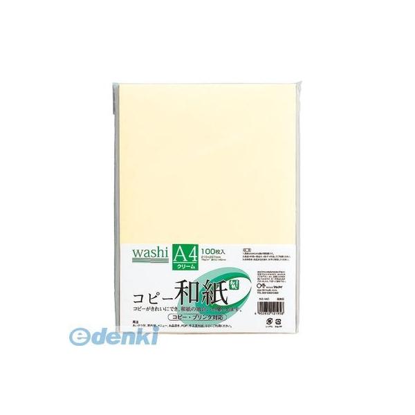 マルアイ カミ-4AC コピー和紙Ａ４クリーム１００枚パック カミ4AC A4判 コピー用紙 4902850121958