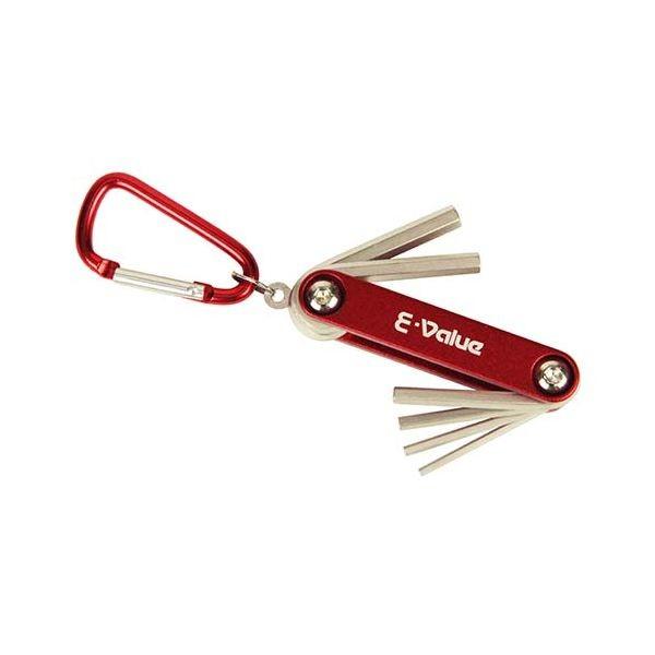 藤原産業 4977292266246 フォールディングレンチセット EFHW206I インチ 六角用 六角レンチ 作業工具