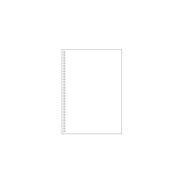 ヒサゴ BP2049Z Ａ４白紙３０穴 マルチプリンタ帳票 71293 HISAGO 白紙タイプ A4判1面30穴