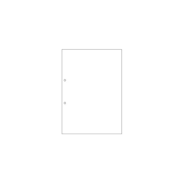 ヒサゴ ［FSC2001］ Ａ４白紙２穴 マルチプリンター帳票 プリンタ帳票A4白紙2穴 マルチプリンタ帳票 FSC認証