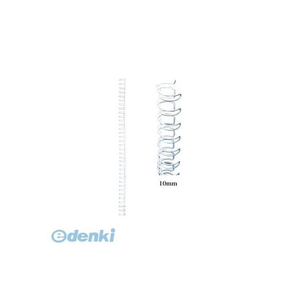 カール事務器  TW-10-W              ダブルループリング 10mm 白 TW10W