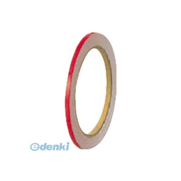 ユニット 86343 反射テープ 赤 2巻1組 5mm幅×10m巻