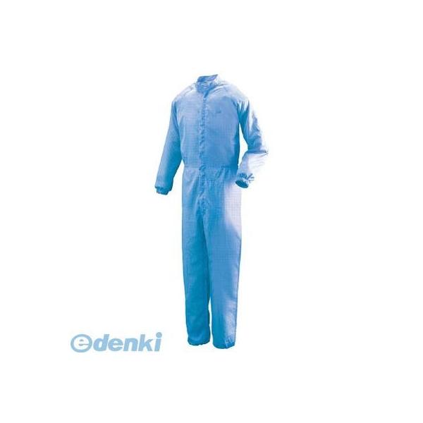 ミドリ安全 C1031B4L 一般型クリーンウェア ブルー ４Ｌ