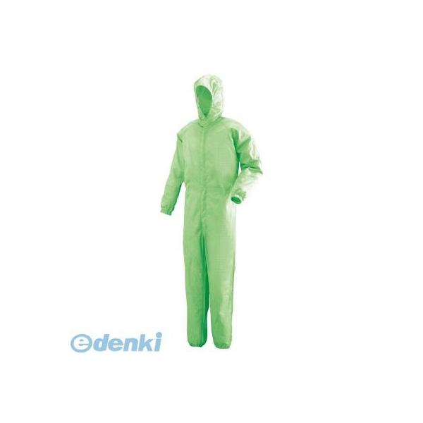 ミドリ安全 C1351G5L フード一体型クリーンウェア