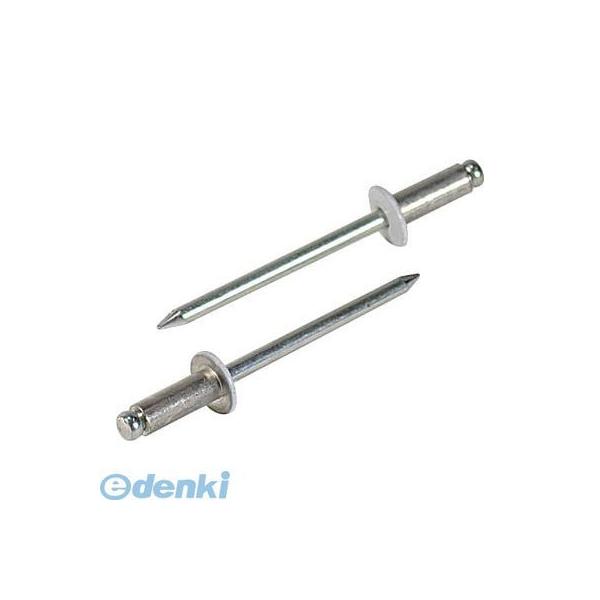 ロブテックス CNSA44WEB カラーブラインドリベット４－４アルミ／スチール ３００本入 リベット長９．９ＭＭ ホワイト エビ