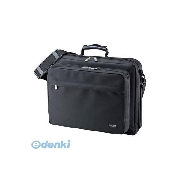 サンワサプライ BAG-U54BK2 PCキャリングバッグ BAGU54BK2 ブラック シングル SUPPLY SANWA