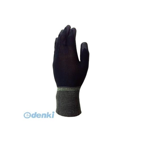 ミドリ安全 FS12171PS ウレタン背抜き手袋“くろピタッ ハード”